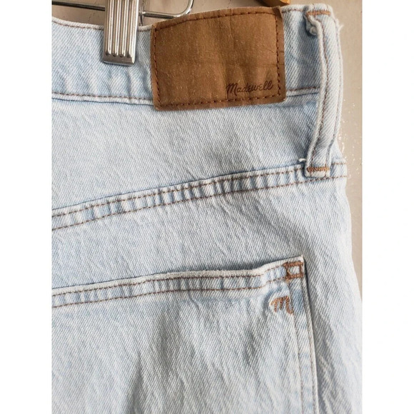 Madewell The Perfect Vintsge Jeans Womens Size 33  Blue Straight Fit Dist… - Picture 5 of 9